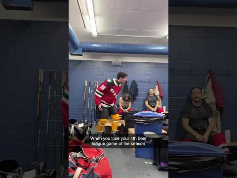 CONNOR MCDAVID SPEECH AFTER A BEER LEAGUE GAME ☠️😂