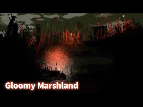 途方もない時間が経過したRot処理場は大自然になっていた【Gloomy Marshland（Rain World MOD）】