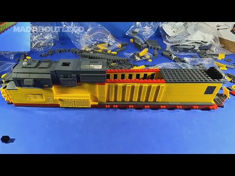 Train Diesel Locomotive Union Pacific live. Part 1