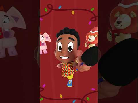 Merry Christmas & Happy New Year!🎤🎄| Kunda & Friends #nurseryrhymes #kidssongs #shorts