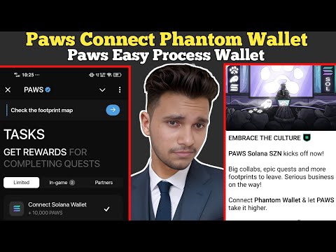 Paws Phantom Wallet Connect | Paws How to Connect Phantom Wallet | Paws Listing Date