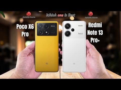 Poco X6 Pro vs Redmi Note 13 Pro Plus 5G  Full comparison ⚡Which one is Best