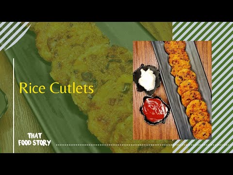 Rice Cutlet Recipe | Healthy Breakfast recipe | 5 mins cutlet recipe | Easy snack recipe