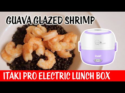 Guava Glazed Shrimp - Itaki Pro Electric Lunch Box - Day 16 Bonne Maman Advent Calendar 2023