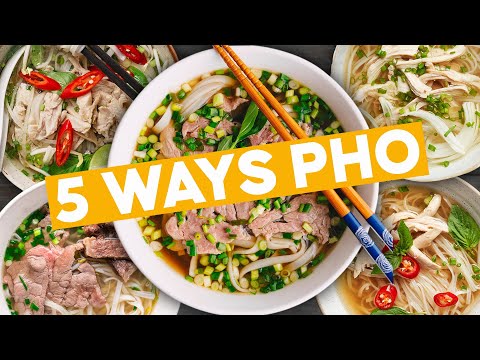 Vietnamese Pho, 5 WAYS to make Pho at home | Marion's Kitchen