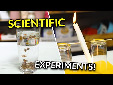 Scientific experiments that will amaze all your friends and family! 😱