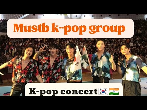 Mustb kpop band performance in India. (part-1)🇰🇷🇮🇳💕