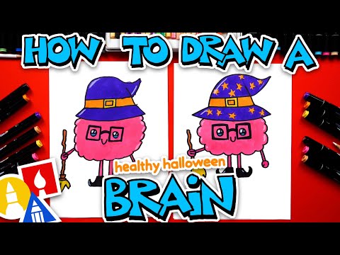 How To Draw A Health Halloween Brain