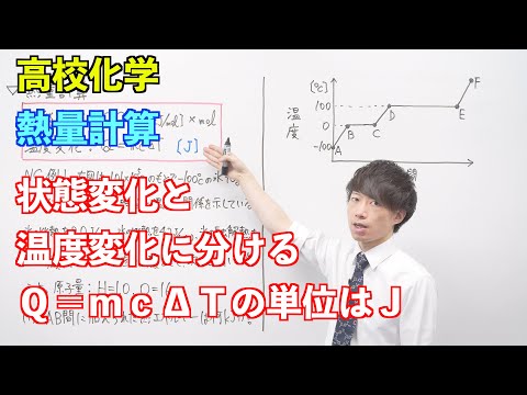 【高校化学】物質の状態① ～熱量計算〜