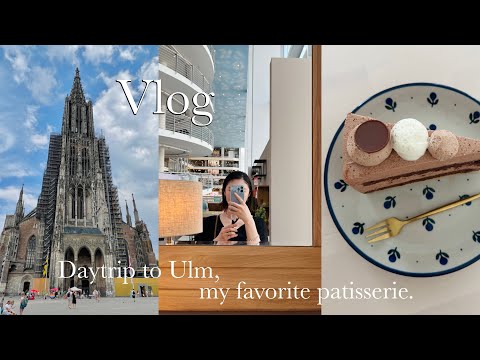 [trip vlog] Day trip Ulm 🚗｜Find furniture｜Ulm｜The world's tallest Ulm Cathedral｜Favorite patisserie