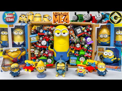 64 Minutes Satisfying with Unboxing DESPICABLE ME 4 Toy 🍌Mega Minions💛Transformation Chamber ASMR