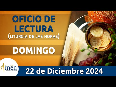 Oficio de Lectura de hoy Domingo 22 Diciembre 2024 l Padre Carlos Yepes l Católica l Dios