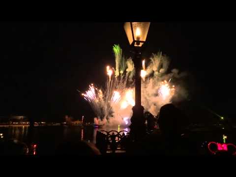 Disney Epoct Fireworks 2012 Orlando Florida