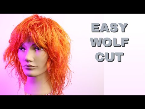 WOLF CUT HAIR TUTORIAL / THE LATEST TREND INSTAGRAM TREND