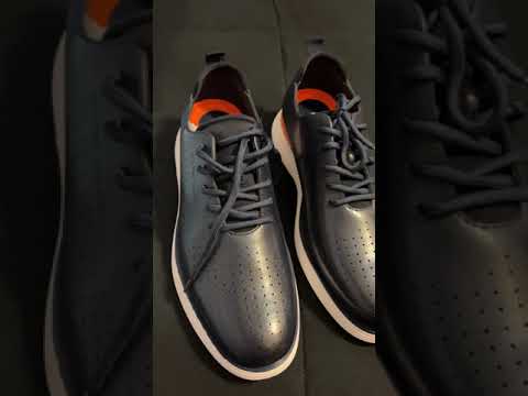 Bruno Marc Men's Mesh Dress Sneakers Casual Business Oxfords Comfortable Shoes, Grey, Size 10.