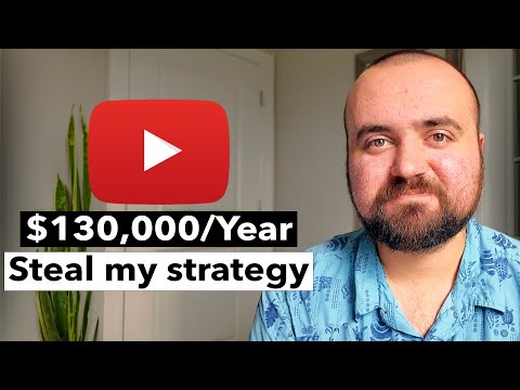 How I Make $130,000/yr on YouTube (copy me)