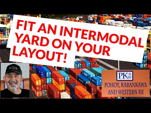 Intermodal Yard Modules #1 -   Yard Designs and Google Earth