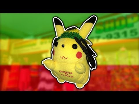 The Legend of The Jamaican Pikachu Plush - Bootleg Pokémon Toys