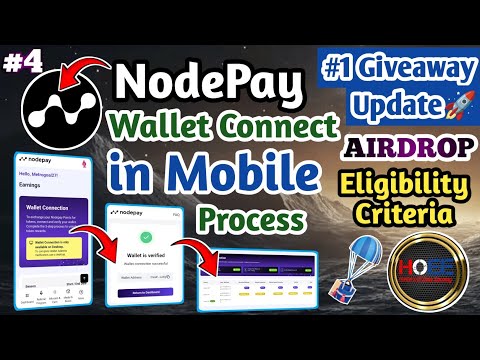 🚀 NodePay Airdrop Eligibility Criteria/NodePay Wallet Connect in Mobile Full Guide/NodePay Update