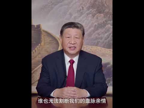 习近平：谁也不能阻挡祖国统一的历史大势！#2025新年贺词#奔向2025