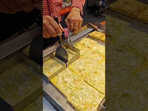 Okonomiyaki making skills 大阪燒 #お好み焼き #streetfood