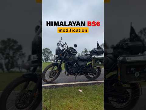 Royal Enfield Himalayan BS6 Modification