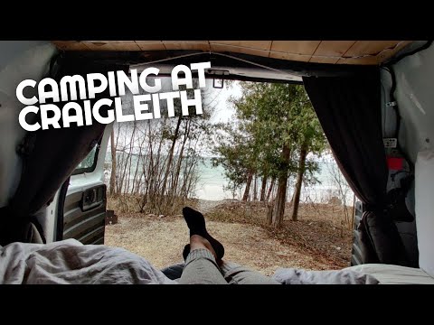 Camping at CRAIGLEITH Provincial Park | Testing out Wildland Coffee & Bigfoot Bushcraft Fire Plugs