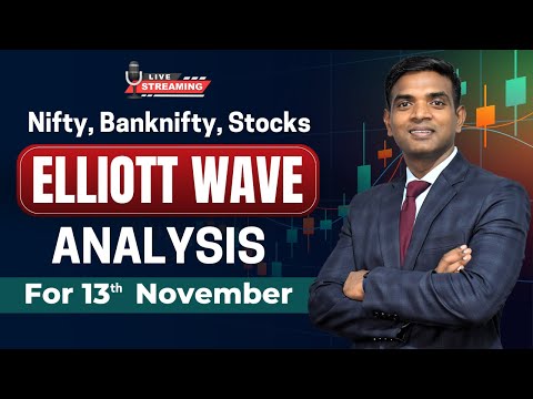 How Will Nifty & Bank Nifty Perform Tomorrow? Elliott Wave Live Analysis | Chartkingz