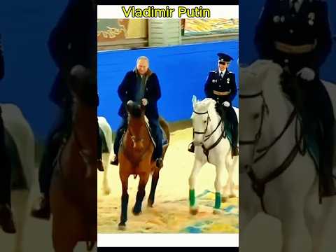 Vladimir Putin Horse Riding with Women Police #putin #women #horse