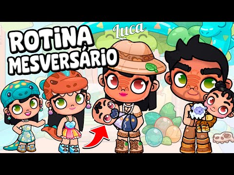 ROTINA MESVERSÁRIO BEBÊ NOVO | AVATAR WORLD ROTINAS E HISTÓRIAS