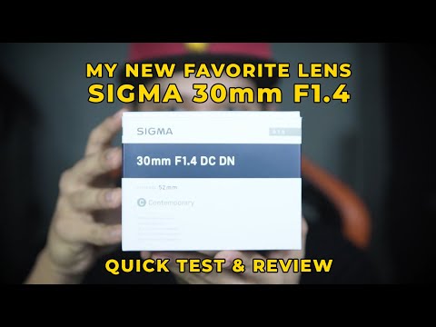 Sigma 30mm 1.4 l Sony a6400 l Quick Test l New Favorite