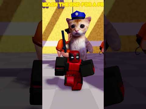 DEADPOOL BYE BYE BYE escape EL GATO'S PRISON RUN #roblox #shorts