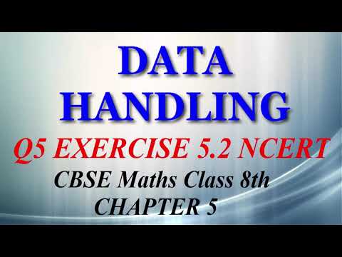 Data Handling - Maths Class 8th - Ex 5.2 - Q5 - Chapter 5 - NCERT - CBSE