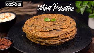 Pudina Paratha Recipe l Dinner Recipes | Mint Paratha Recipe | Pudina Parotta | Easy Mint Paratha