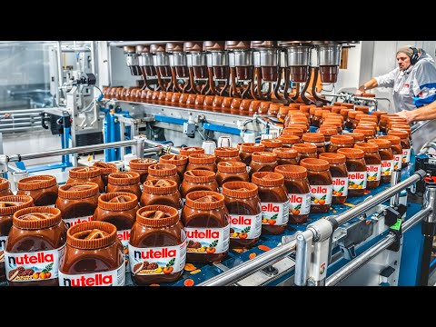 How Nutella is Made In Factories | How It's Made