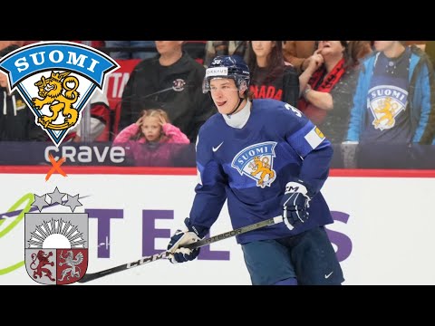 Finland vs Latvia 2025 World Juniors Highlights