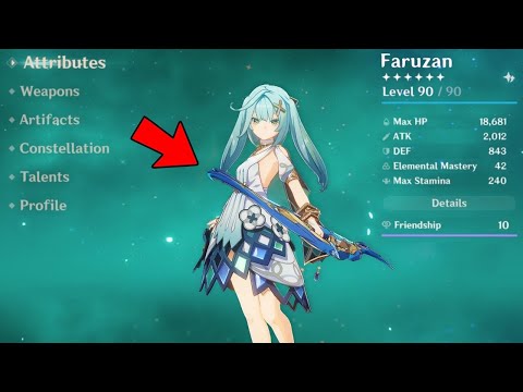 Why FARUZAN In 3.3 Will Be A Must Pull Character - Genshin Impact