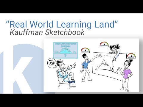 Kauffman Sketchbook - "Real World Learning Land"