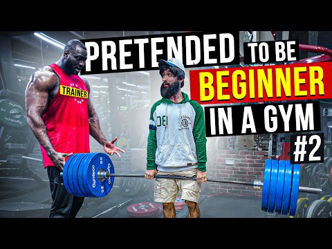 Elite Powerlifter Pretended to be a BEGINNER in a GYM #2 | Anatoly gym prank