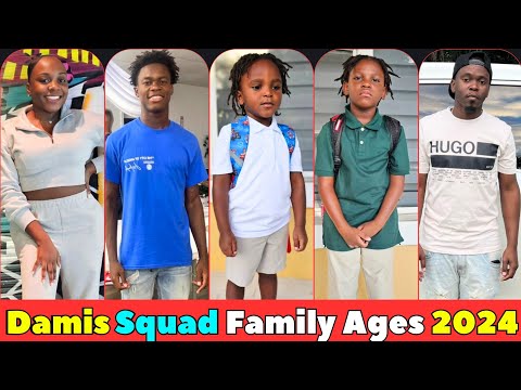 Damis Squad Family Real Name And Ages 2024