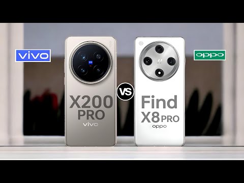 Vivo X200 Pro 5G VS Oppo Find X8 Pro 5G