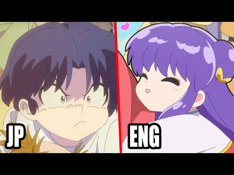 Ranma 1/2 (2024) JAPANESE VS ENGLISH DUB | Episode #11