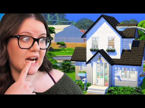 I Attempted to Build an 8 SIM TINY HOME in The Sims 4 🏡