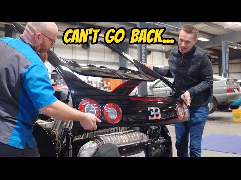 TEARING APART my Bugatti Veyron after the dealer wanted to charge $4500 for an inspection???