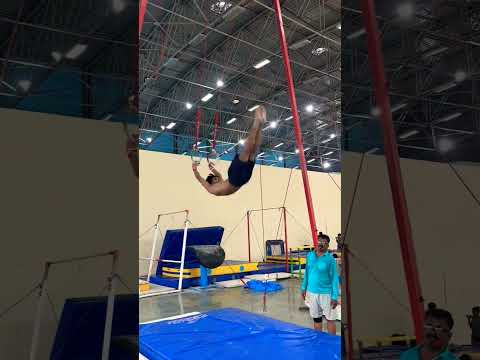 Gymnast Zack | Rings |#gymnatics #learning #basic #viralshort #viealreels