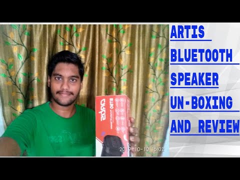 Artis Bluetooth speaker BT-90 unboxing and Review