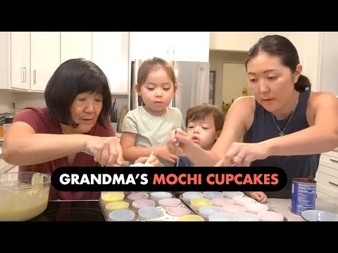 Grandma's Simple Mochi Cupcakes, Plantation Cooking, HOLIDAYS IN HAWAII 2023