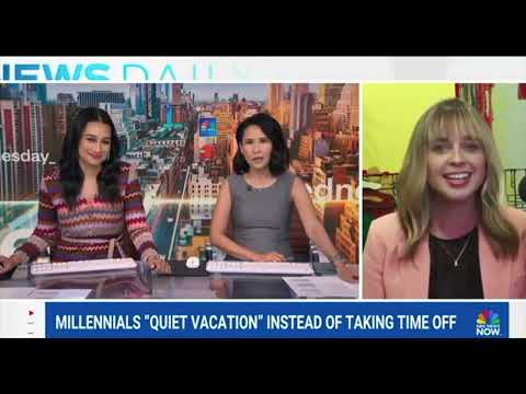 Why Gen Z and Millennials Are All About "Quiet Vacationing!" | NBC News