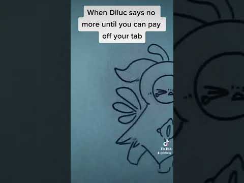 diluc is mean :(