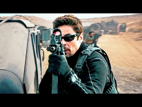 Police Escort in Deadly Shootout | Sicario: Day of the Soldado (Josh Brolin, Benicio Del Toro)